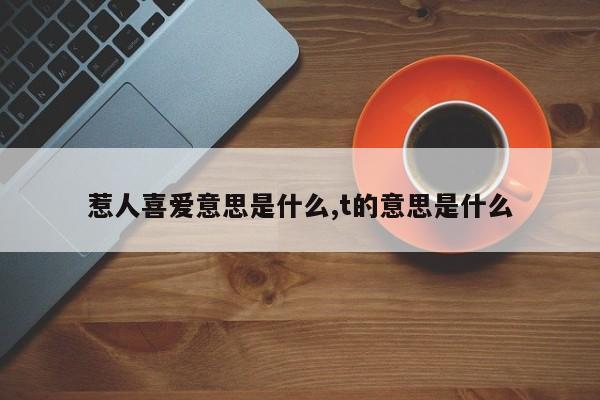 惹人喜爱意思是什么,t的意思是什么